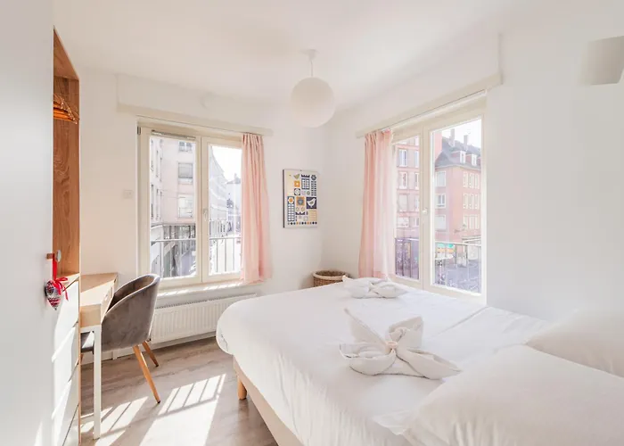 Le Strasbourgeois - Appt 60m² - 6 Voyageurs * Estrasburgo